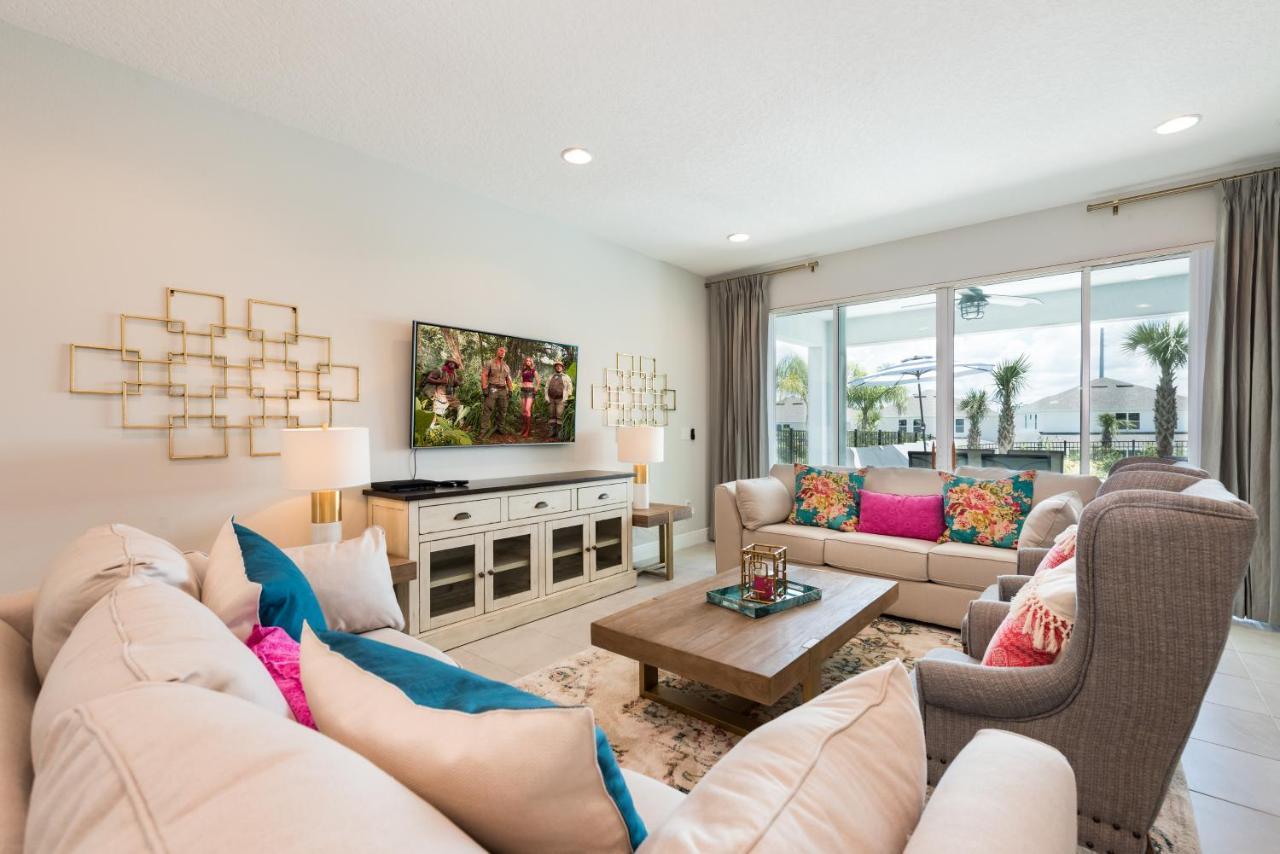 Vibrant Home By Rentyl Near Disney With Private Pool, Foosball Table & Resort Amenities - 7418M Orlando Dış mekan fotoğraf